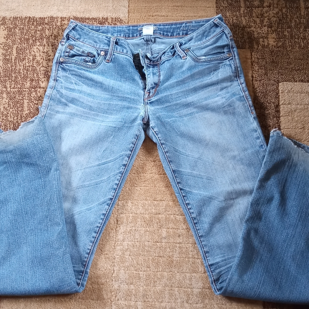 Women Silver Jeans